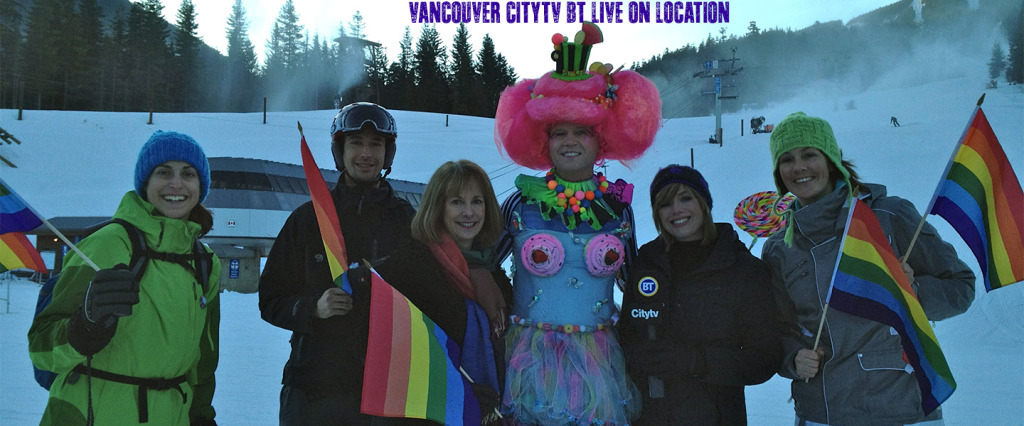 Citytv BT at Whistler Pride